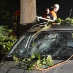 Unwetter über Fürth