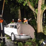 Unwetter über Fürth