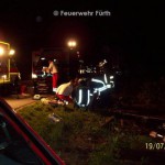 Reanimation einer verletzten Person 